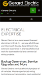Mobile Screenshot of gerard-electric.com